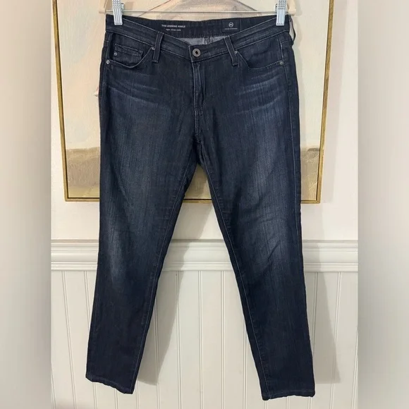 AG Adriano Goldschmied The Legging Ankle Super Skinny Ankle Jeans Dark Wsh Sz 27 - Picture 4 of 11